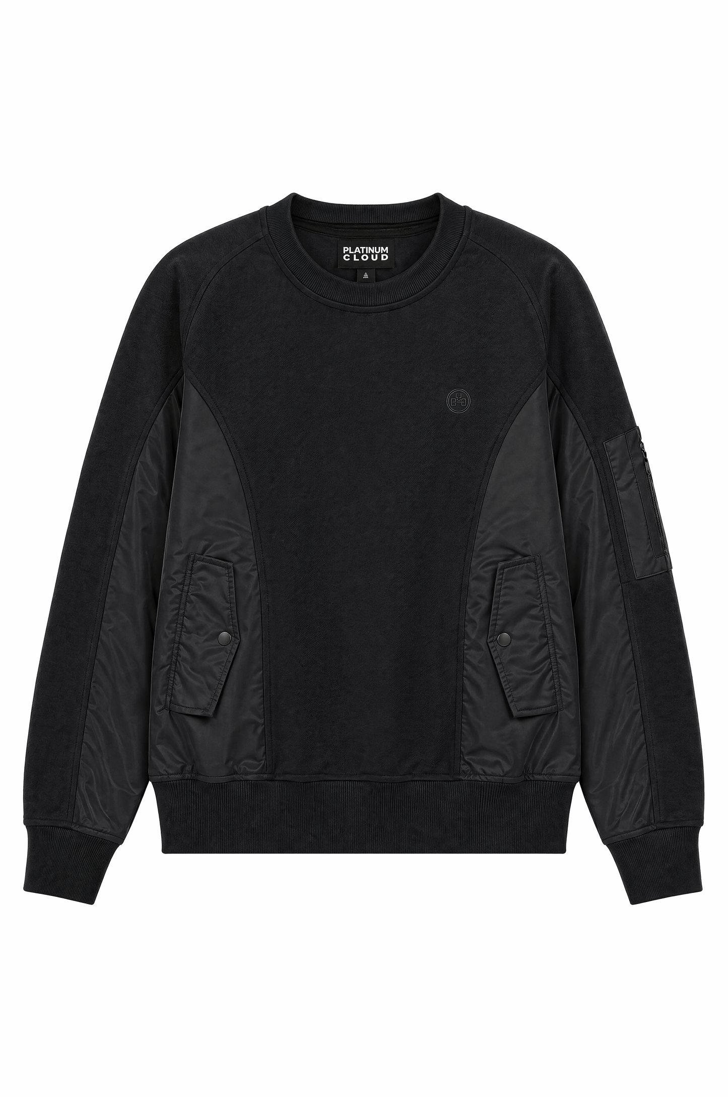 Militant Flight Pullover — Black