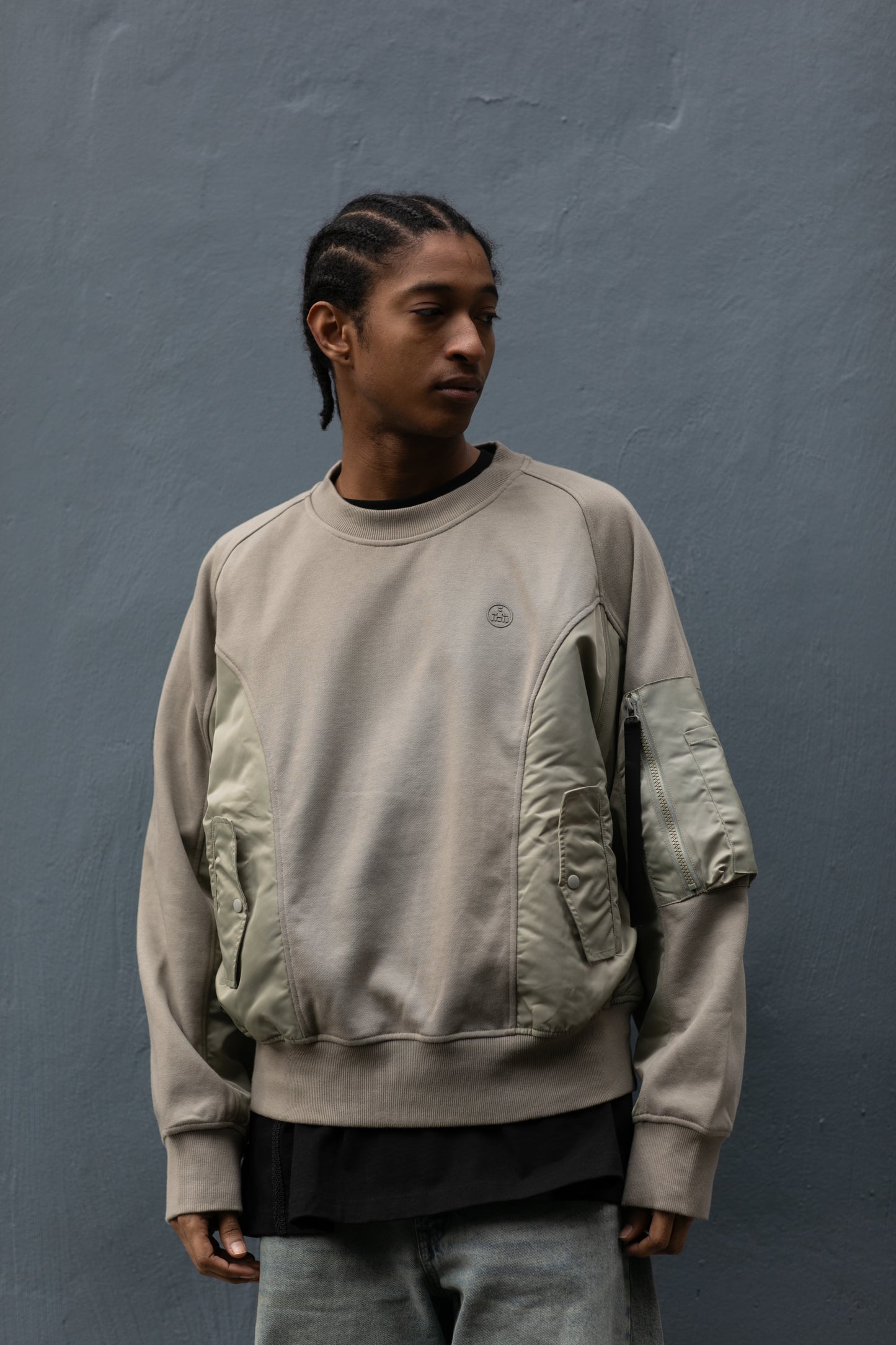 Militant Flight Pullover — Sand
