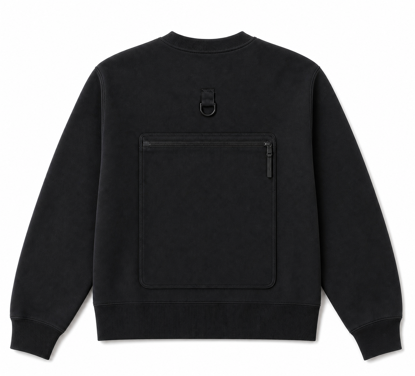 MULTI POCKET SCUBA SWEATSHIRT